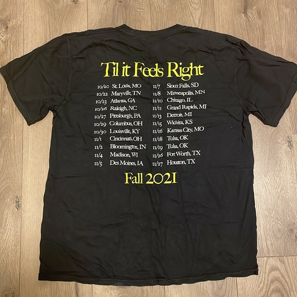 Zach Bryan 2021 tour shirt - XL - Picture 3 of 3